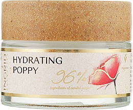 Крем зволожувальний для обличчя з олією маку - Ingrid Cosmetics Vegan Hydrating Poppy — фото N1