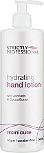 Парфумерія, косметика Лосьйон для рук з авокадо та маслом какао - Strictly Professional Hydrating Hand Lotion