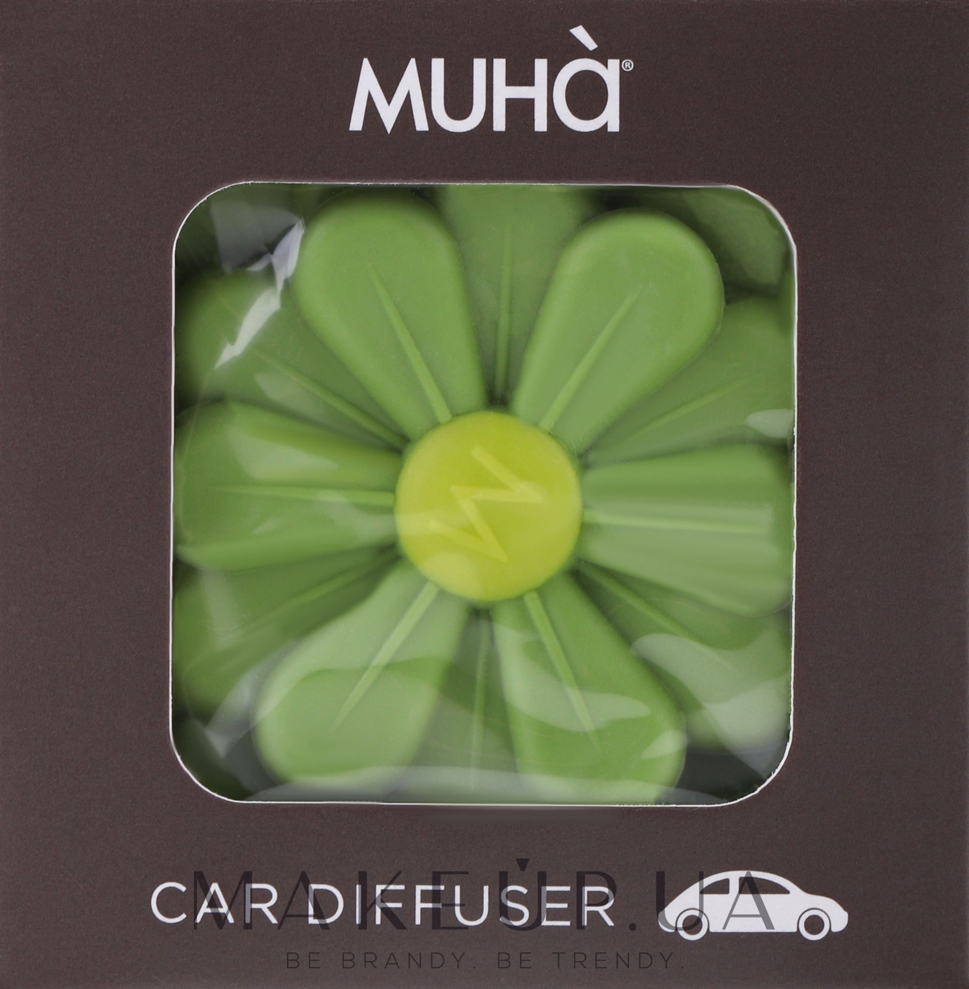 Автомобільний ароматизатор - Muha Car Flower Verde Mosto Supremo — фото 14.5g