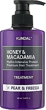 Парфумерія, косметика Кондиціонер для волосся "Pear & Freesia" - Kundal Honey & Macadamia Treatment