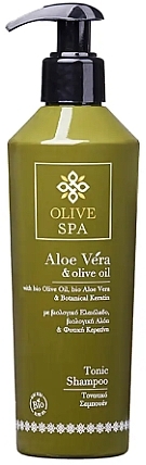 Тонизирующий шампунь для волос - Olive Spa Tonic Shampoo — фото N1