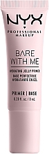 ПОДАРУНОК! Зволожуючий праймер-желе - NYX Professional Makeup Bare With Me Hydrating Jelly Primer (міні) — фото N1