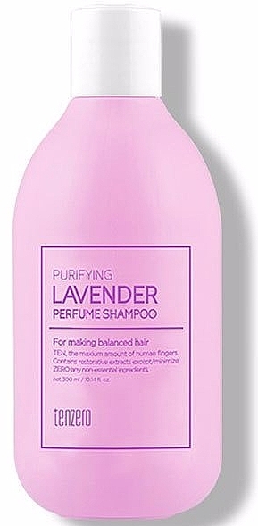 Очищающий парфюмерный шампунь с лавандой - Tenzero Purifying Lavender Perfume Shampoo — фото N1