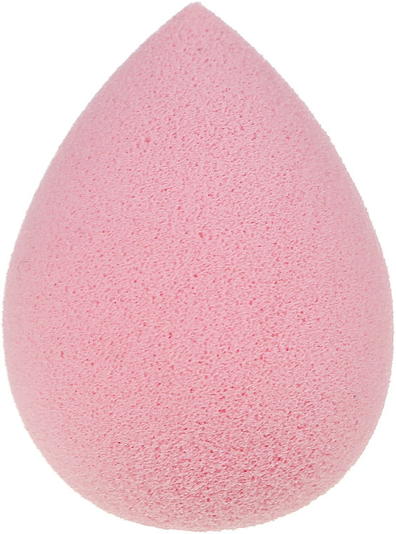 Спонж-крапля для макіяжу середній, рожевий - Ilu Sponge Raindrop Medium Pink — фото N1