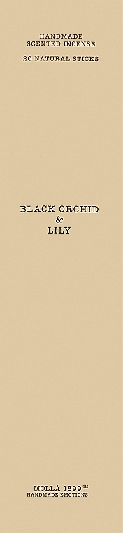 Cereria Molla Black Orchid & Lilly - Ароматичні палички — фото N1