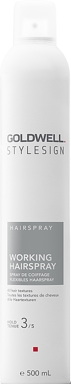 Спрей для волосся з блиском середньої фіксації - Goldwell Stylesign Working Hairspray — фото N2