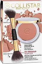 Духи, Парфюмерия, косметика Набор - Collistar Silk Effect Maxi Blusher (blush/7g + brush)