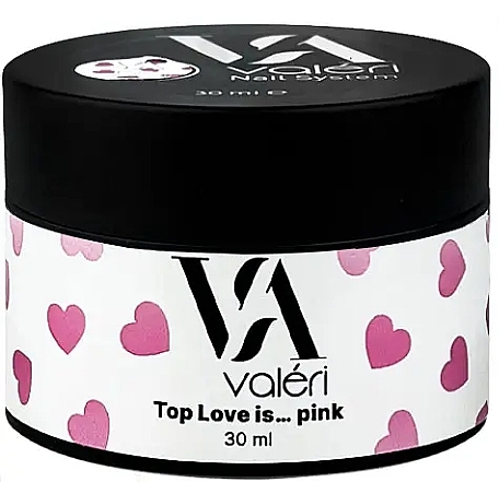 Топ для гель-лака - Valeri Top Love Is Pink — фото N3