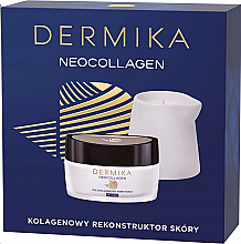 Духи, Парфюмерия, косметика Набор - Dermika Neocollagen (cr/mask/50ml + candle)