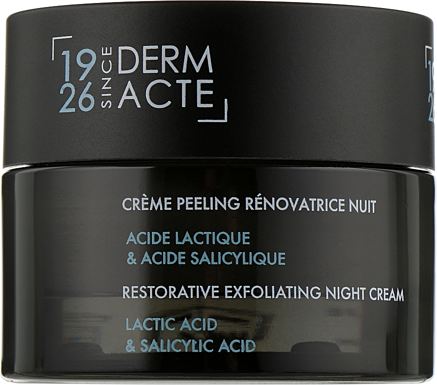 Нічний відновлювальний крем-гель - Academie Derm Acte Restorative Exfoliating Night Cream — фото N1