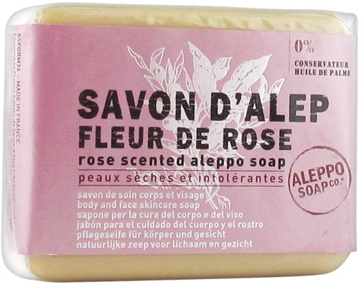 Алеппское мыло с ароматом розы - Tade Aleppo Rose Flower Scented Soap