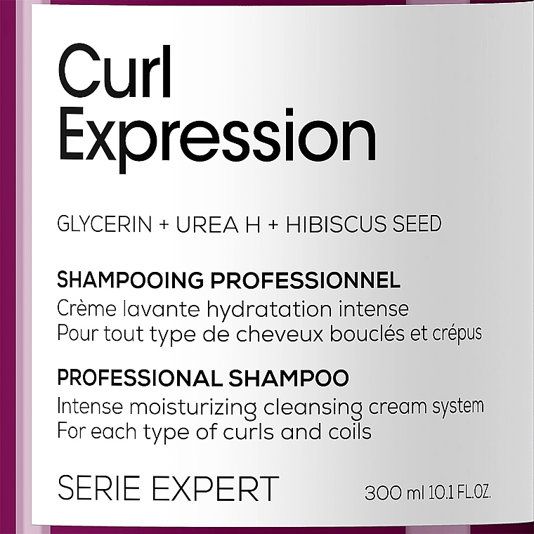 Кремоподібний шампунь, інтенсивний зволожувальний - L'Oreal Professionnel Serie Expert Curl Expression Intense Moisturizing Cleansing Cream Shampoo — фото N2
