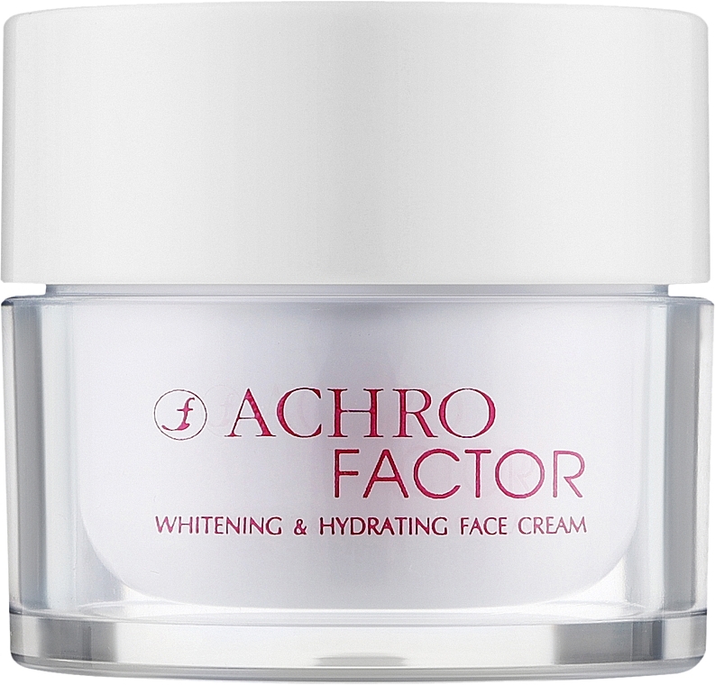 Відбілюючий і зволожуючий крем для обличчя 2в1 - Sts Cosmetics Achro Factor Cream