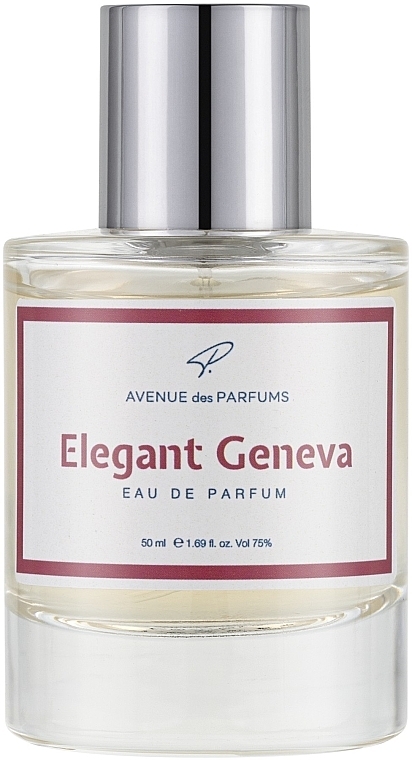 Avenue Des Parfums Elegant Geneva - Парфюмированная вода — фото N1