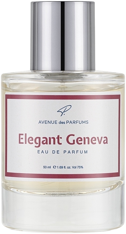 Avenue Des Parfums Elegant Geneva