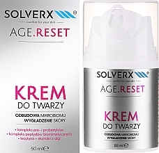 Омолаживающий крем для лица - Solverx Age Reset Face Cream — фото N2