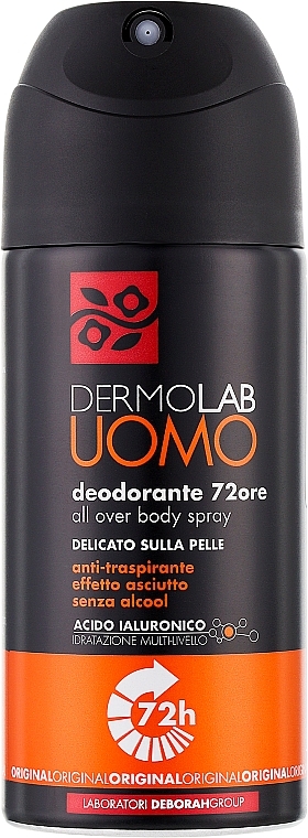 Дезодорант-спрей для тіла 72-годинної дії - Deborah Dermolab Uomo Deodorant — фото N1