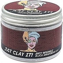 Вулканічна чорна глина для обличчя проти зморщок - New Anna Cosmetics Just Clay It! — фото N2