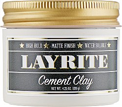 Глина для укладки волос - Layrite Cement Hair Clay — фото N3