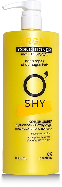 Кондиціонер "Відновлення структури пошкодженого волосся" - O'Shy Argan Professional Conditioner