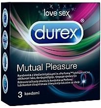 Парфумерія, косметика Презервативи, 3 шт. - Durex Mutual Pleasure