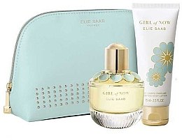 Парфумерія, косметика Elie Saab Girl of Now - Набір (edp/50ml + b/lot/75ml + bag)