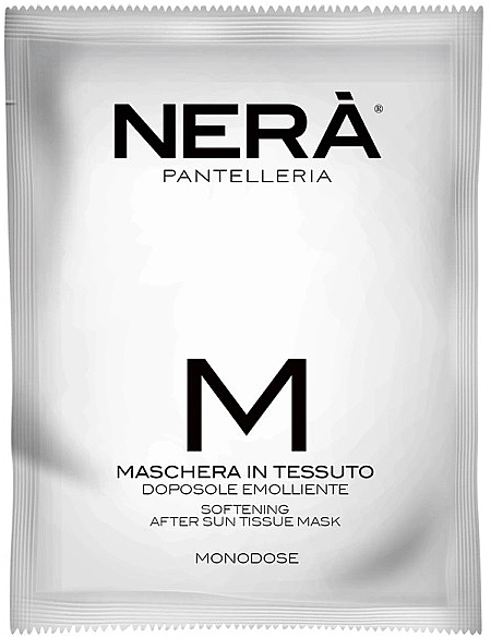 Тканевая маска для лица после загара - Nera Pantelleria Softening After Sun Tissue Mask — фото N1