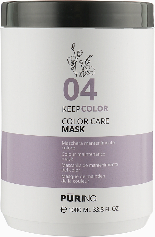 Маска для поддержания цвета окрашенных волос - Puring 04 Keepcolor Color Care Mask — фото N4