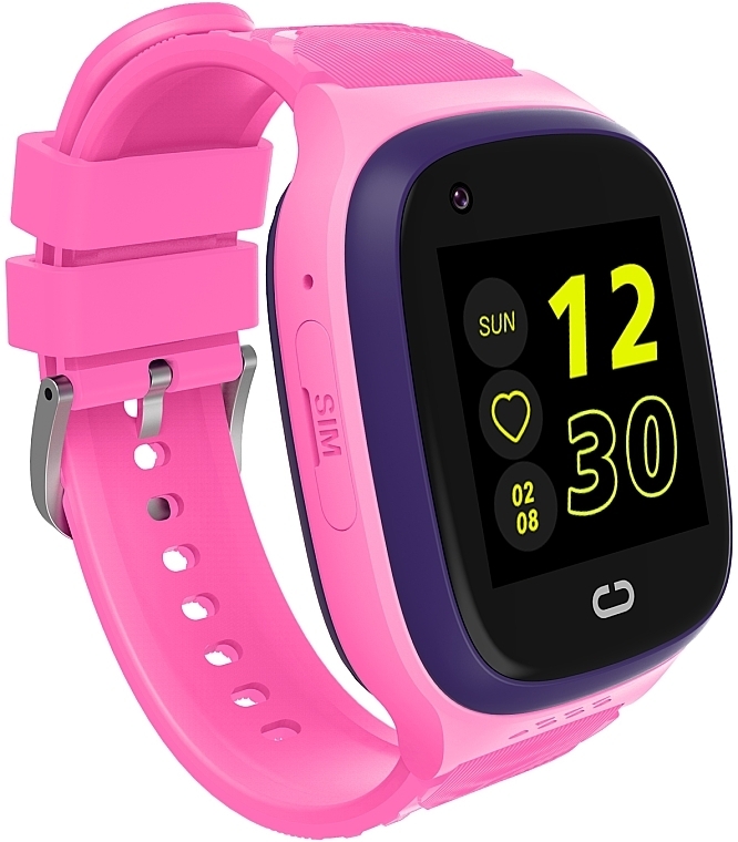 Смартгодинник для дітей, рожевий - Garett Smartwatch Kids Rock 4G RT — фото N3