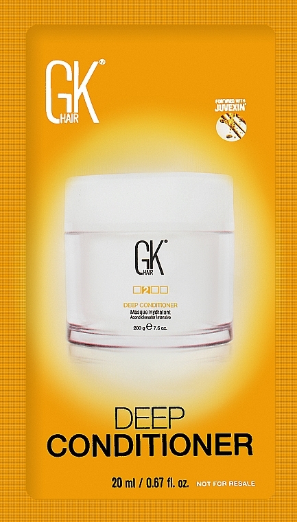 Маска для волосся - GKhair Deep Conditioner (пробник) — фото N1
