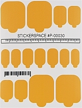 Дизайнерські наклейки для педикюру "Wraps P-00030" - StickersSpace — фото N1