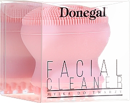Щетка для чистки лица, 6039, розовая - Donegal — фото N4