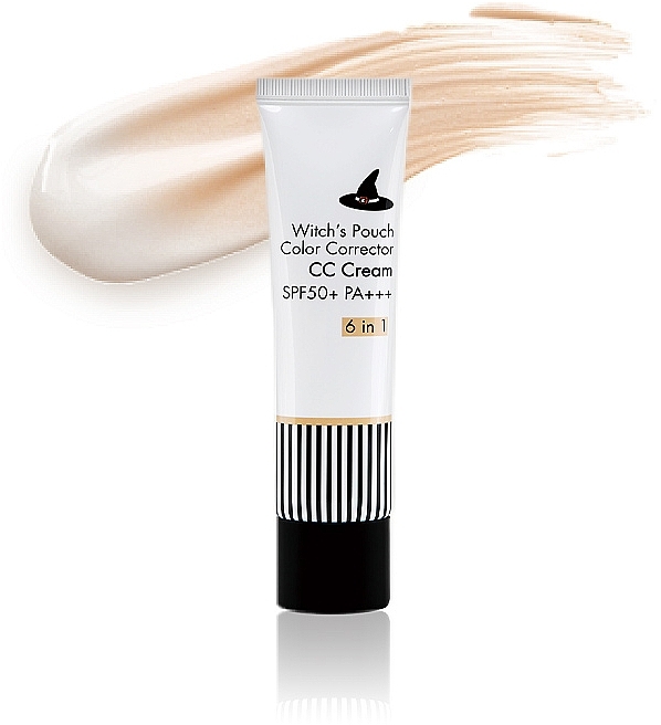 СС-крем корректирующий 6 в 1 - Witch's Pouch Color Corrector CC Cream SPF 50+ PA+++ 6in1 — фото N2