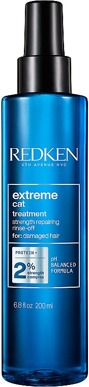 Відновлювальний догляд для пошкодженого волосся  - Redken Extreme Cat Treatment — фото N1
