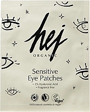 Парфумерія, косметика Патчі для чутливої шкіри навколо очей - Hej Organic Sensitive Eye Patches