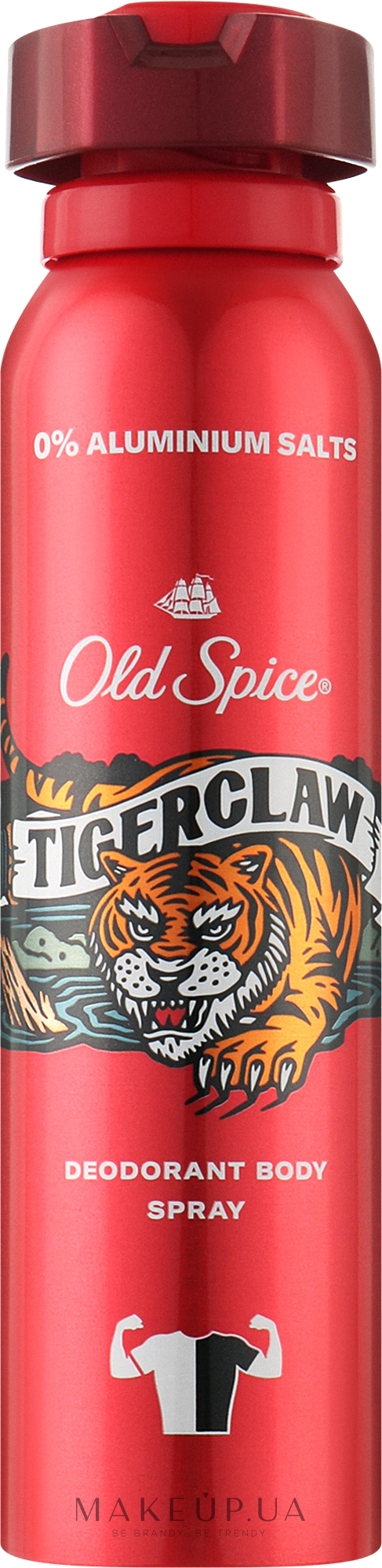 Аерозольний дезодорант - Old Spice Tiger Claw Deodorant Spray — фото 150ml