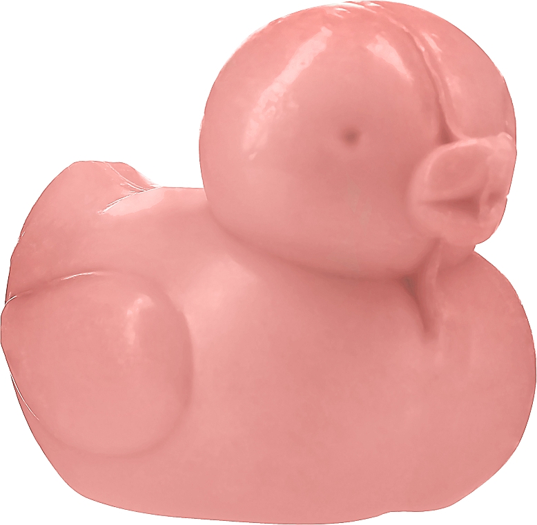 Мыло "Уточка", розовое - IDC Institute Bath Soap — фото N1
