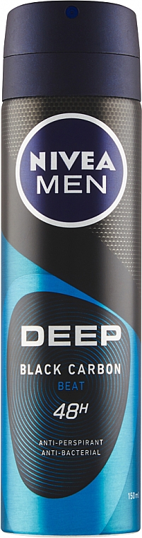 Дезодорант - NIVEA MEN Deep Black Carbon — фото N1
