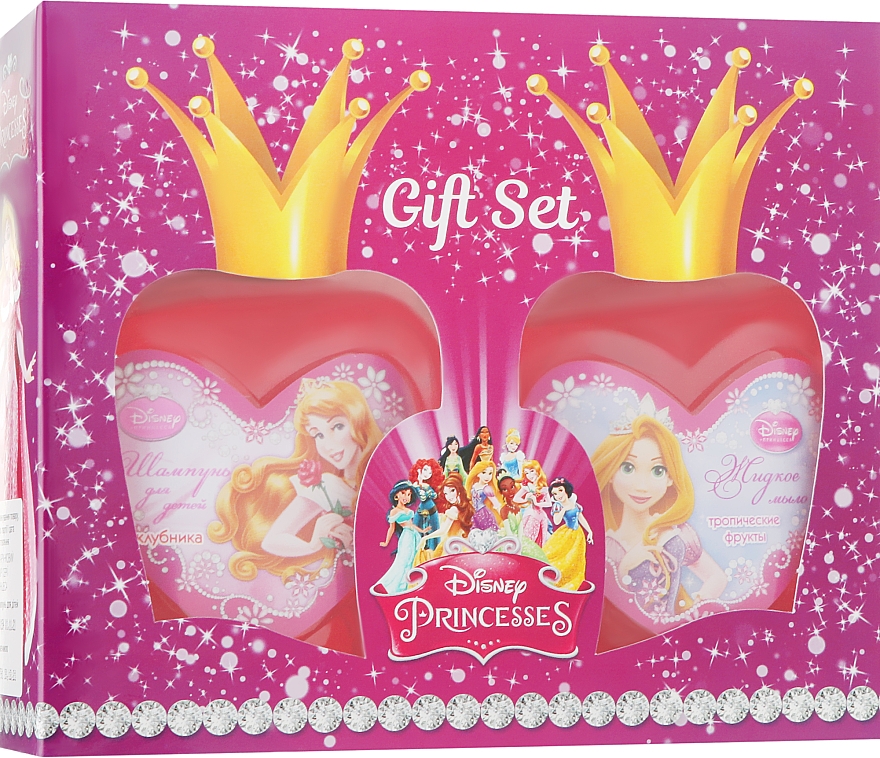 Набор подарочный "Бал принцессы" - Disney Princess (shamp/300ml + soap/300ml) — фото N1