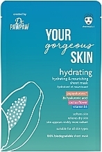 Парфумерія, косметика Тканинна маска для обличчя - Dr. PAWPAW Your Gorgeous Skin Hydrating Sheet Mask