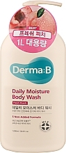 Духи, Парфюмерия, косметика Увлажняющий гель для душа - Derma-B Daily Moisture Body Wash Fresh Peach