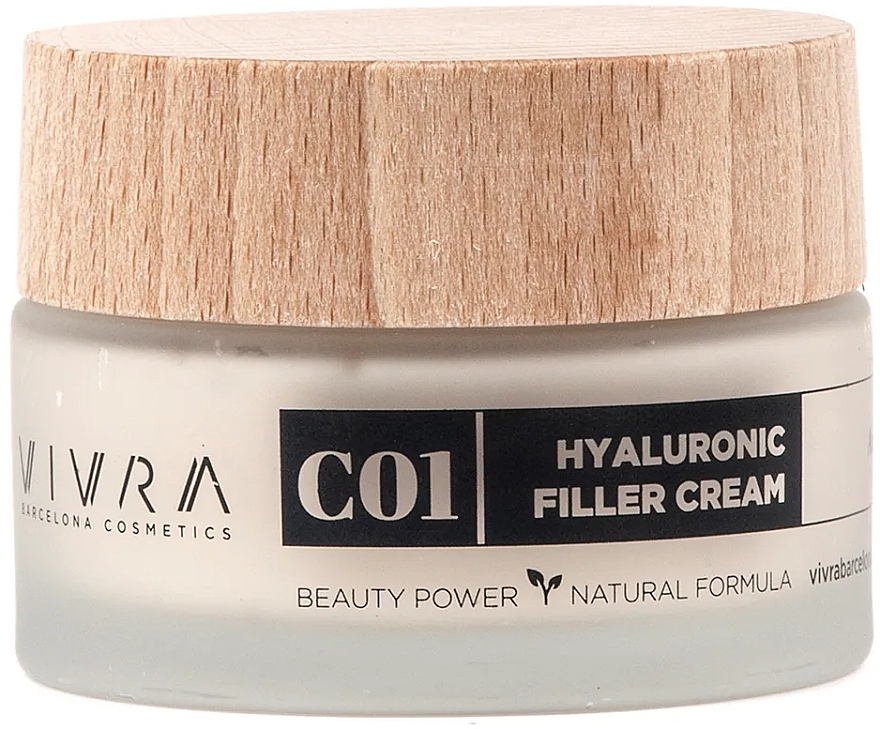 Антивіковий крем з гіалуроновою кислотою - Vivra Hyaluronic Filler Cream Anti-Age — фото N1