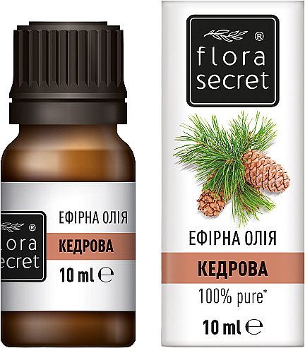 Ефірне масло кедра - Flora Secret