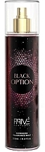 Парфумерія, косметика Prive Parfums Black Option - Парфумований спрей для тіла