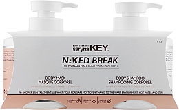 Парфумерія, косметика Набір "Дует" - Saryna Key Naked Break Duo (b/shm/500ml + b/mask/500ml)