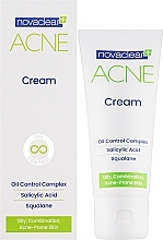 Матувальний крем для обличчя - Novaclear Acne Cream — фото N2