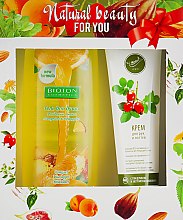 Духи, Парфюмерия, косметика Набор - Bioton Cosmetics Nature №77 (cr/100ml + cr/gel/250ml)