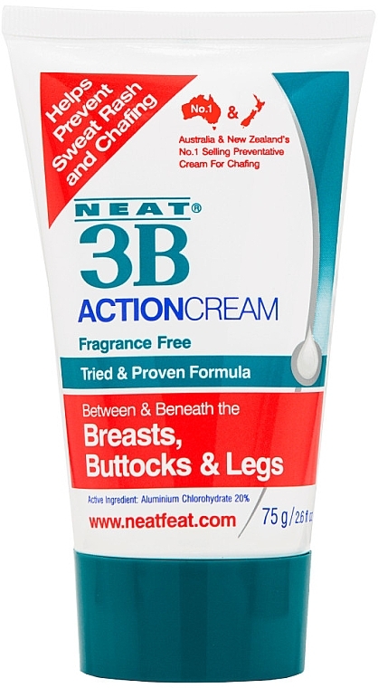 Крем-антиперспирант для тела - Neat 3B Action Cream — фото N1