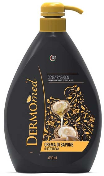 Крем-мыло с аргановым маслом - Dermomed Cream Soap Argan Oil — фото N4