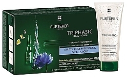 Духи, Парфюмерия, косметика Набор от выпадения волос - Rene Furterer Triphasic Reactional Hair Loss Treatment (serum/12x5ml + shmp/50ml)